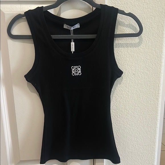 Loewe Tops - Loewe Black Women's Tank Top